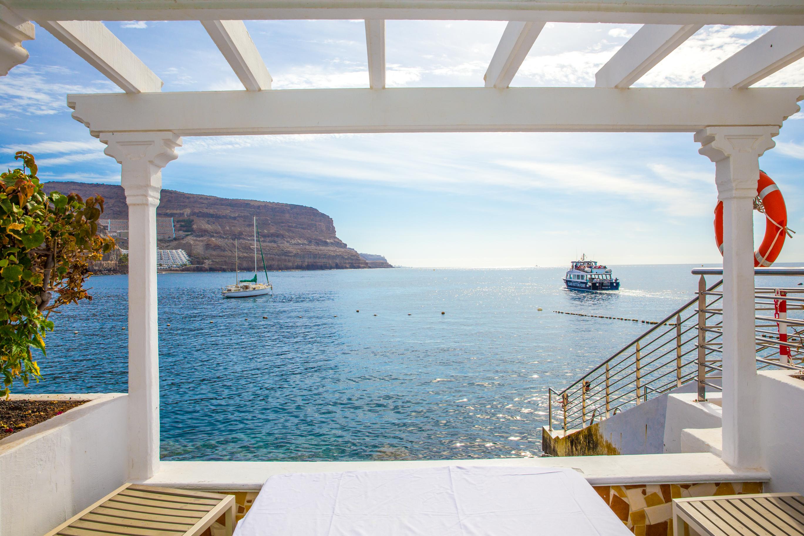 Hotel Livvo Puerto De Mogan Bagian luar foto